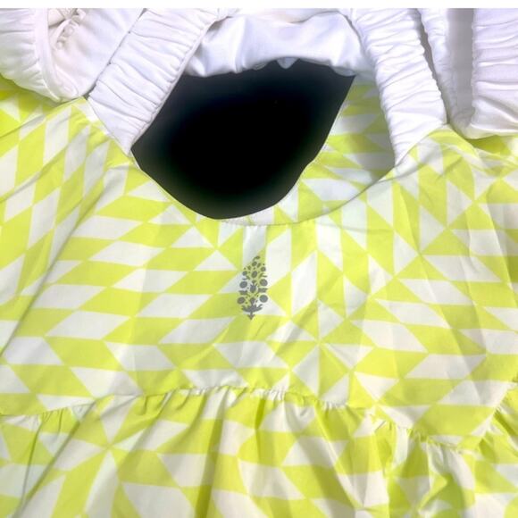 🆕FP Movement Free People One Two Punch Printed 1 PC DRESS ONLY SZ L NEW! - Picture 5 of 8